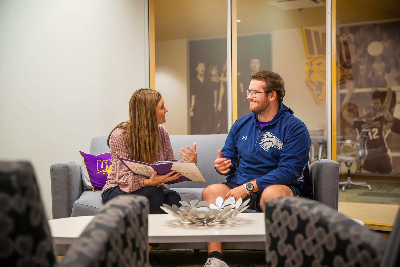 Counselor Danielle with Wyatt