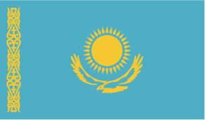 Kazakhstan Flag